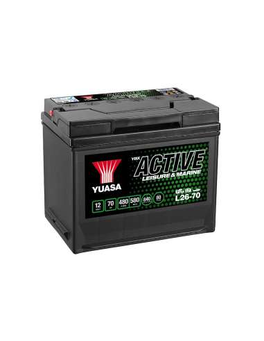 Batería Yuasa L26-70 - 12V 70Ah 450A