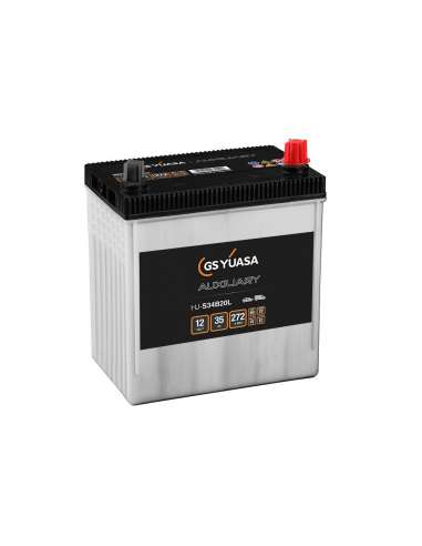 Batería auxiliar Yuasa HJ-S34B20L - 12V 35Ah EN 272A AGM