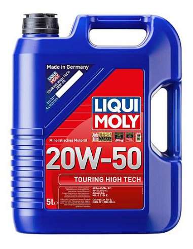 Liqui Moly 1255 - Aceite Touring High Tech 20W-50 5L