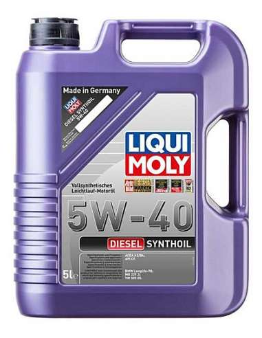 Liqui Moly 1341 - Diesel Synthoil 5W-40 5L