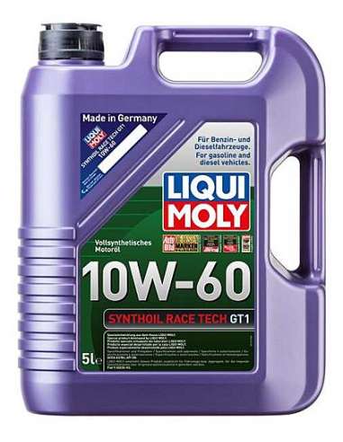 Liqui Moly 1391 - Synthoil Race Tech GT1 10W-60 5L