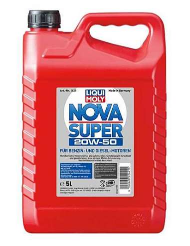 Liqui Moly 1421 - Aceite Nova Super 20W-50 5L