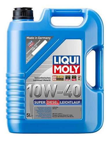 Liqui Moly 1435 - Aceite Super Diesel Leichtlauf 10W-40 5L