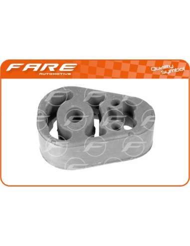 Almohadilla de tope, silenciador Fare 10437 - SOP ESCAPE FIAT PANDA 03/N500 1.3D