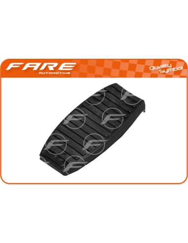 Revestimiento de pedal, pedal de freno Fare 10511 - PEDAL FRENO-EMBRAGUE PUNTO-II Xevo