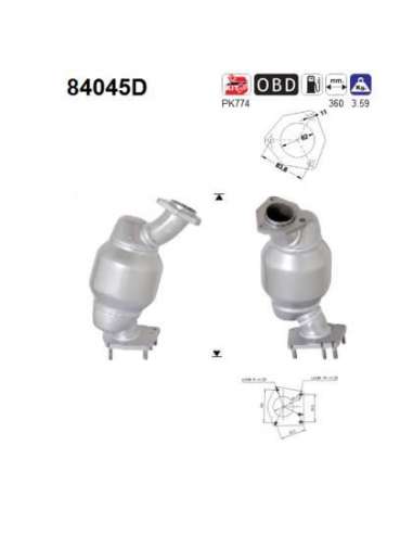 Catalizador As 84045D - SAAB 93 2.2TD 125CV