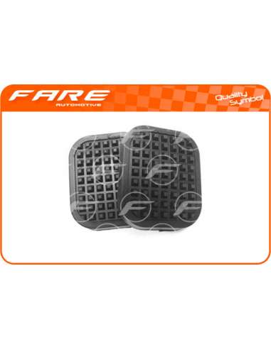 Revestimiento pedal, embrague Fare 13186 - PEDAL FRENO FIORINO-PANDA-JUMPER