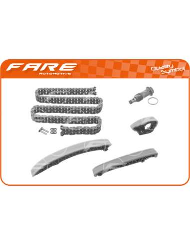 Juego de cadena de distribución Fare 13849 - KIT DIS. MERCEDES 2,2 CDI