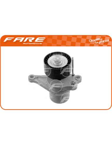Kit de reparación, brazo tensor, correa poli V Fare 14291 - TENSOR POLEA RENAULT SCENIC II 2.0