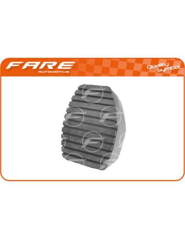 Revestimiento de pedal, pedal de freno Fare 14391 - CUBREPEDAL FRENO PSA 02-- Xevo