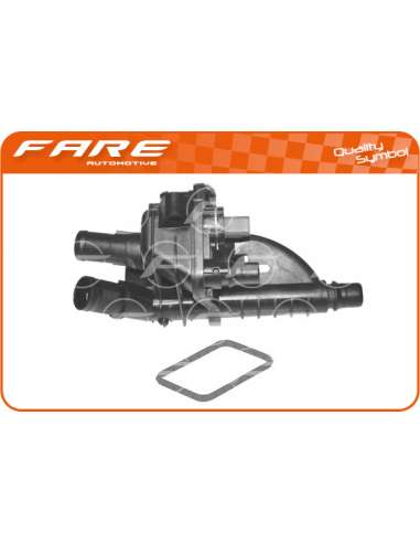 Caja del termostato Fare 14605 - CAJA TERMOSTATO CITROEN C3 II Made in Italy - OE Equivalent