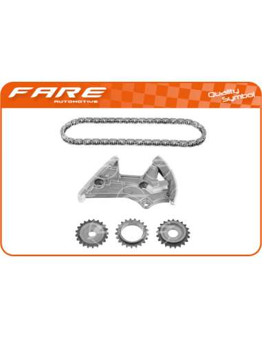 Kit cadenas, accionamiento bomba aceite Fare 15220 - - KIT REP. BOMBA AC. VAG 1.2-1.4 TD I Kit