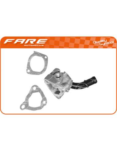 Brida de refrigerante Fare 2315 - CUERPO TERMOSTATO RENAULT KANGOO