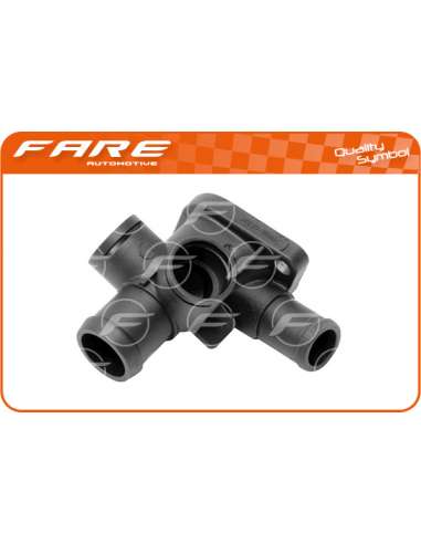 Brida de refrigerante Fare 2373 - BOQUILLA AGUA VW. GOLF 1.6