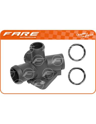 Brida de refrigerante Fare 2379 - TAPA TERMOSTATO VW-AUDI 1.6