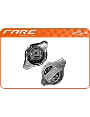 Tapa, radiador Fare 2387 - TAPON RAD. HONDA CIVIC DIEDERICHS Climate