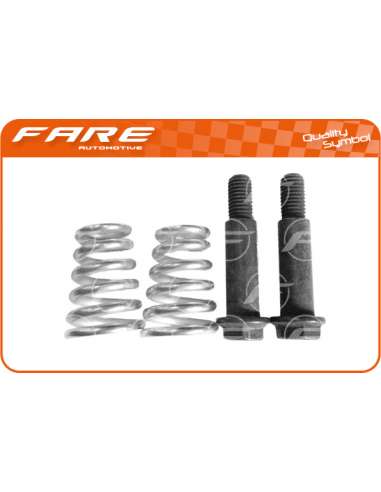 Tornillo, sistema de escape Fare 2619 - KIT SUJECC. ESCAPE OPEL CORSA A/B 6