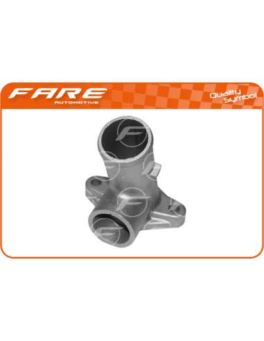 Brida de refrigerante Del. Fare 2899 - TAPA TERMOSTATO OPEL CORSA 1.7 DTI