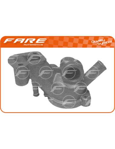 Brida de refrigerante Del. Fare 2906 - TAPA TERMOSTATO PEUGEOT 205