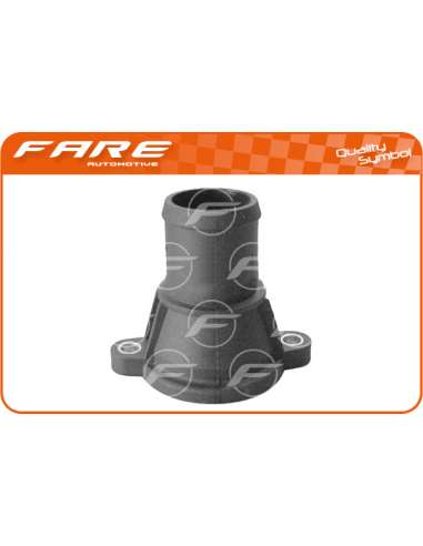 Brida de refrigerante Del. Fare 3116 - TAPA TERMOSTATO RENAULT 19 1.4 TSE