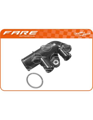 Brida de refrigerante Fare 3503 - TAPA TERMOSTATO PLAST. PSA DIESEL