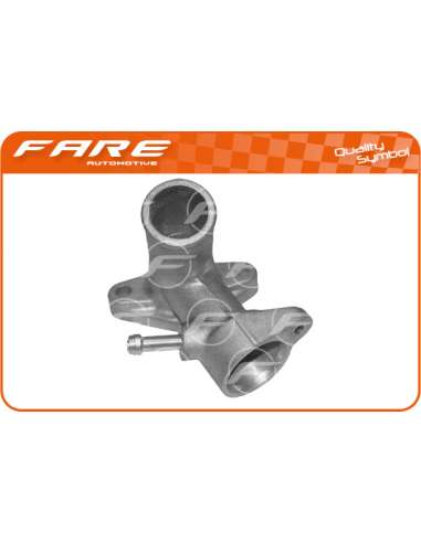 Brida de refrigerante Del. Fare 3805 - BOQUILLA ALUMINIO OPEL VECTRA B 1.7