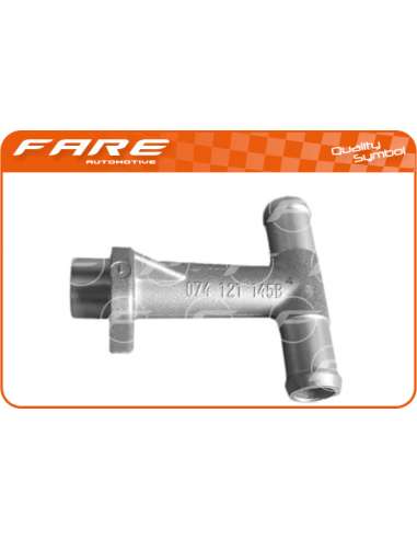Brida de refrigerante Del. Fare 3806 - BOQUILLA EN CULATA 2.5 TDI