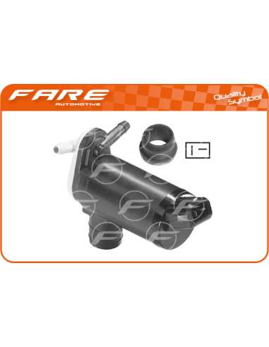 Bomba de agua de lavado, lavado de parabrisas Fare 9726 - BOMBA LIMPIAPARABRISAS FORD HD Tuning