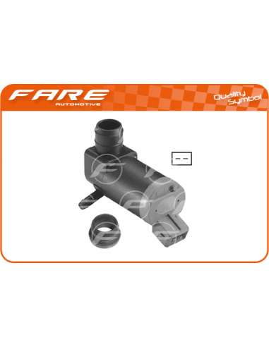 Bomba de agua de lavado, lavado de parabrisas Fare 9727 - BOMBA LIMPIAPARABRISAS PSA FIAT HD Tuning