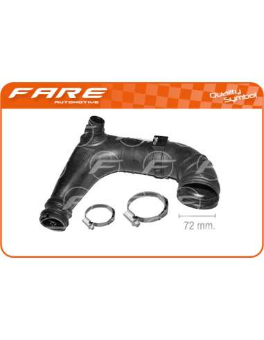 Tubo flexible de aspiración, filtro de aire Fare 9962 - - MGTO TURBO GRPUNTO 1.3MJTD