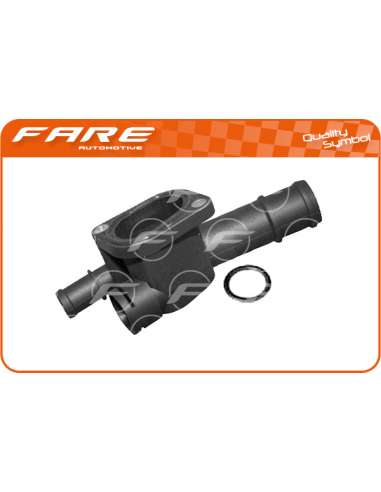 Brida de refrigerante Fare 9981 - BRIDA AGUA VW GOLF-5 2,0TDI