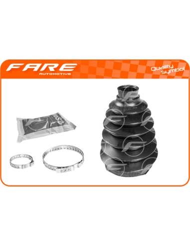 Juego de fuelles, árbol de transmisión Del. Fare K11596 - KIT FUELLE TRANS.L/R R.MEGANE I