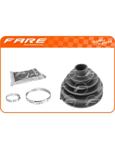 Juego de fuelles, árbol de transmisión Fare K1848-E - KIT FUELLE TRANSMISION ELASTICO VW-