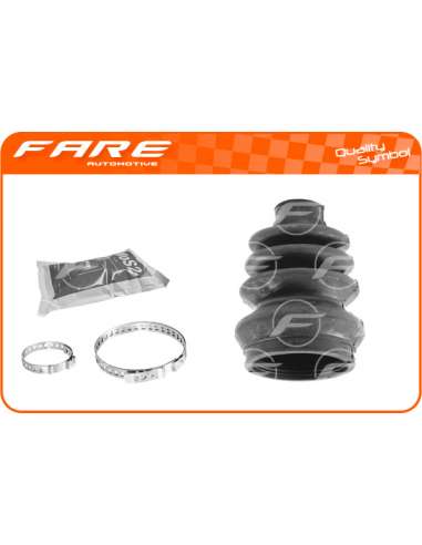 Juego de fuelles, árbol de transmisión Fare K11828 - KIT FUELLE TRANSMISION FORD FIESTA