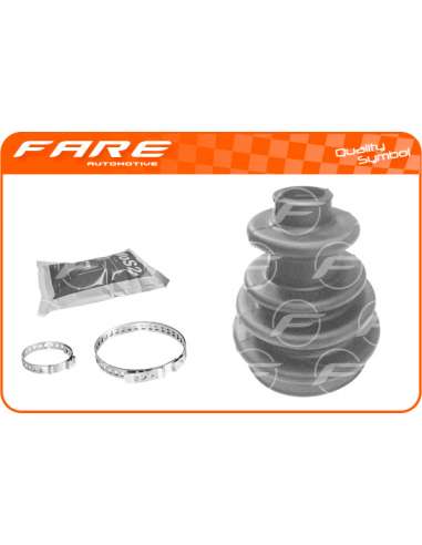 Juego de fuelles, árbol de transmisión Fare K861 - KIT TRANS.L/R FORD FIESTA