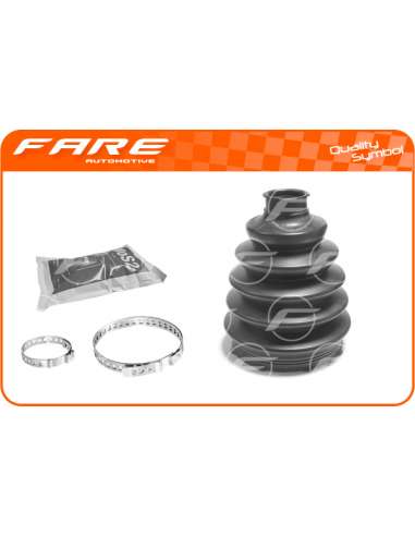 Juego de fuelles, árbol de transmisión Fare K9660 - KIT FUELLE TRANSM L/RDA FIAT 1.9JTD