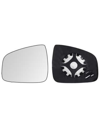 Cristal de espejo, retrovisor exterior Izq. Iparlux 31251021 - CRI+BA-I-CONV-TE Dacia Logan Sander o II (13=-)