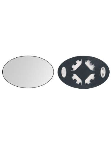 Cristal de espejo, retrovisor exterior Der. Iparlux 31490129 - CRISTAL+BASE I=D.-TERM-CONV Mini  R 50 - R53  (01=-06)