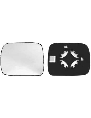 Cristal de espejo, retrovisor exterior Izq. Iparlux 31526611 - CRIST+BASE, I-MAN-CONV Nissan Terra no II (93=-)/ Restyli...