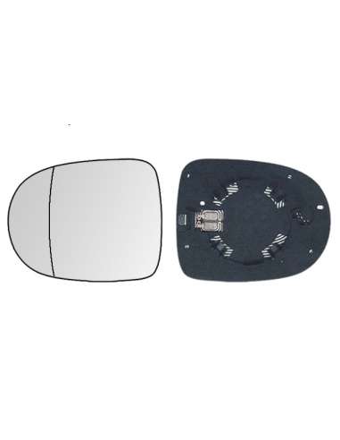 Cristal de espejo, retrovisor exterior Der. Iparlux 31800541 - CRISTAL+BASE-IZQ-ASF-TER Renault Cl io VI (09=-12)