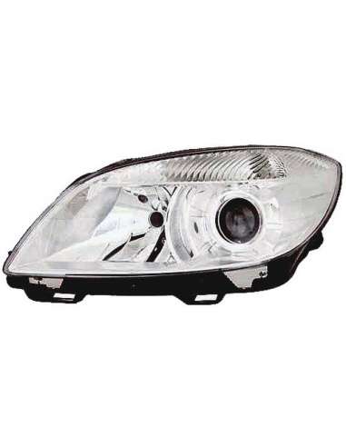 Faro principal Der. Iparlux 11862702 - FARO DCH. ELEC/MOTOR H7+H7 SKODA  R OOMSTER  (10--)