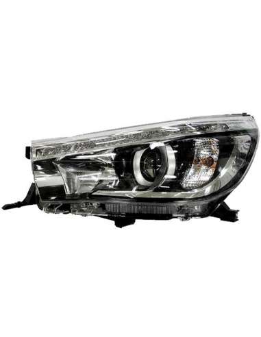 Faro principal Der. Iparlux 11908612 - FARO.DCH.ELEC.NEG.LED.HB3TOYOTA  HI LUX  (15--)