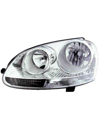 Faro principal Der. Iparlux 11910806 - FARO DCHO.-H7+H7-CROMO-EL.C/MOTORVW JETTA III  (05--10)