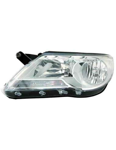 Faro principal Der. Iparlux 11919002 - FARO DCH. ELECTRICO CON MOTOR VW  T IGUAN  (07--11)