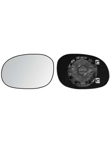 Cristal de espejo, retrovisor exterior Der. Iparlux 31227022 - CRI+BA-D-EL-CV-TE Citroën C3 (02=-1 0)
