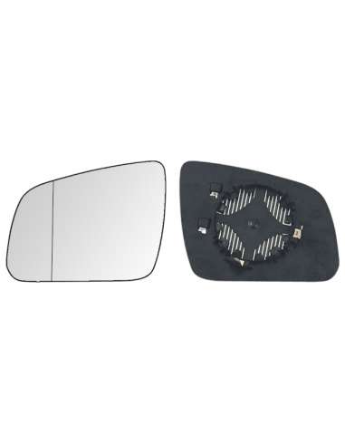 Cristal de espejo, retrovisor exterior Der. Iparlux 31502242 - (07--)CRISTAL+BASE-DCH-ASF-TER MB W204 C (07=-)