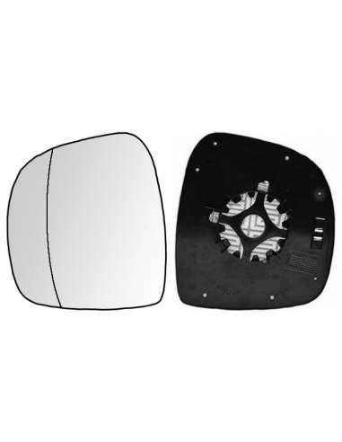 Cristal de espejo, retrovisor exterior Der. Iparlux 31508642 - CRISTAL+BASE DCH TERM-ASF MB Vito ( 03=-11)