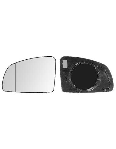 Cristal de espejo, retrovisor exterior Der. Iparlux 31537512 - CRISTAL+BASE-DCH-CONV Opel Meriva ( 03=-10)