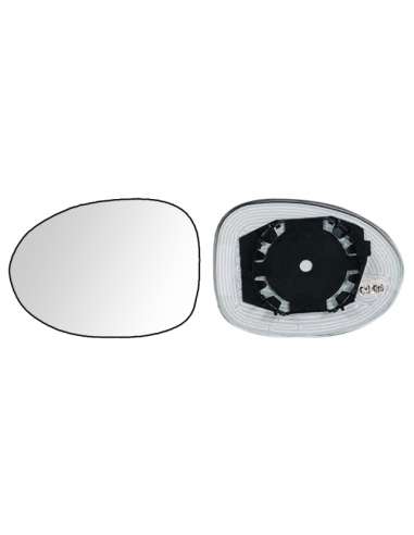 Cristal de espejo, retrovisor exterior Der. Iparlux 31805122 - CRISTAL+BASE-DCH-CONV-TER Renault T wingo II (97=-07)