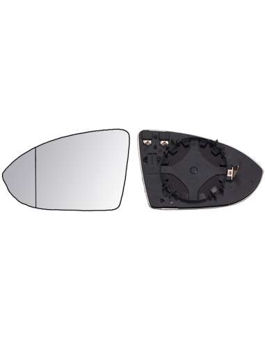 Cristal de espejo, retrovisor exterior Der. Iparlux 31911012 - CRISTAL+BASE.DCH.CVX.TER. VW Golf V II (12=-17)